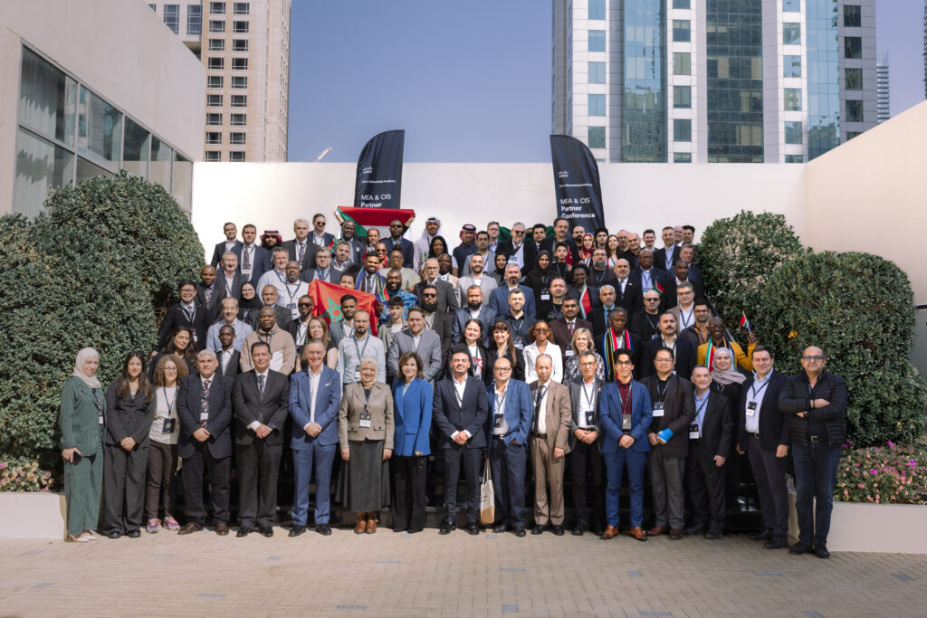 aleem shah Khilji at Dubai Summit 2026 forCisco NetAcad Support Center