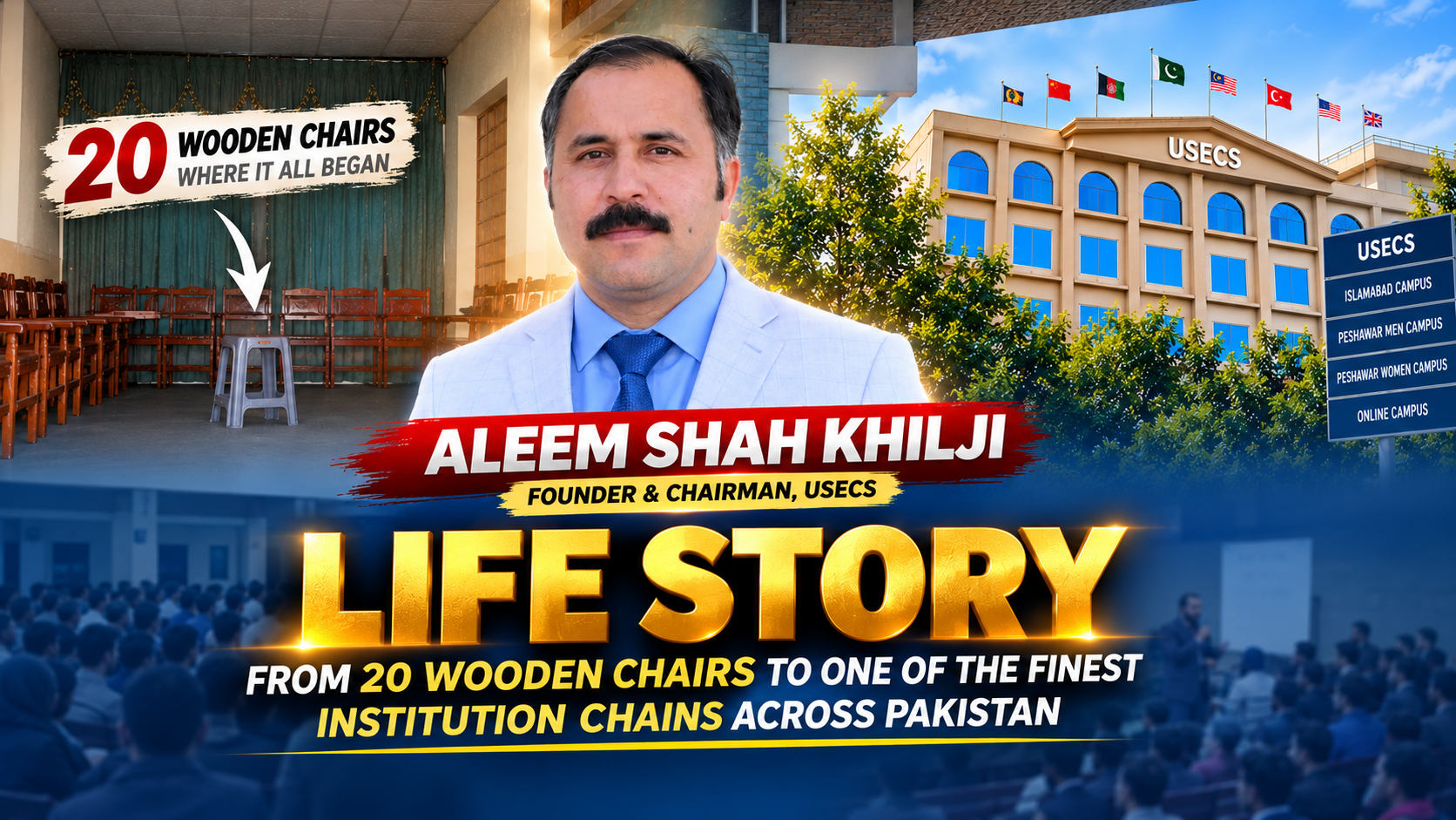 Inspirational Life Story of Aleem Shah Khilji — video
